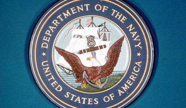 Seal of the U.S. Navy. ( AP Photo)