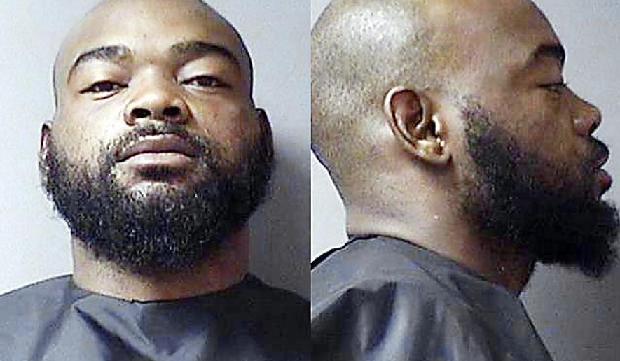 This booking photo provided by Madison County Sheriff's office shows Skye'lar De'Andre White. Authorities say one of two unborn babies being carried by a woman on life support after she was shot in central Indiana has died. Anderson Police Chief Tony Watters says one of the male twins died Tuesday, Aug. 6, 2019, of "detrimental effects" of the shooting. Police say 29-year-old Alexis M. Wasson was about 20 weeks pregnant when she was shot in the back of the head Friday at her home. White was arrested on suspicion of attempted murder and criminal recklessness. (The Herald Bulletin, Madison County Sheriff via AP)