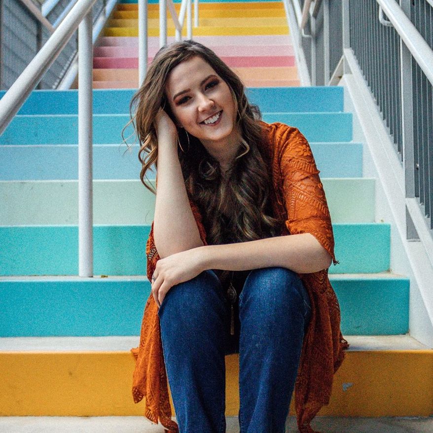 Katelyn Davis, a student from Houston and a 2019 summer intern with The Washington Times, passed away in her sleep sometime early Saturday, Aug. 10, 2019. (Photo courtesy of Davis family)