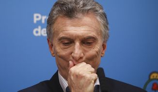 Argentine President Mauricio Macri failed to deliver on his promise of low inflation and &quot;zero poverty,&quot; and voters turned on him fiercely at the ballot box Sunday. (Associated Press)
