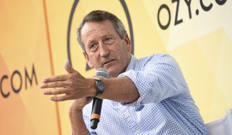 In this July 21, 2018, file photo, Republican politician Mark Sanford speaks at OZY Fest in Central Park in New York. (Photo by Evan Agostini/Invision/AP) ** FILE **