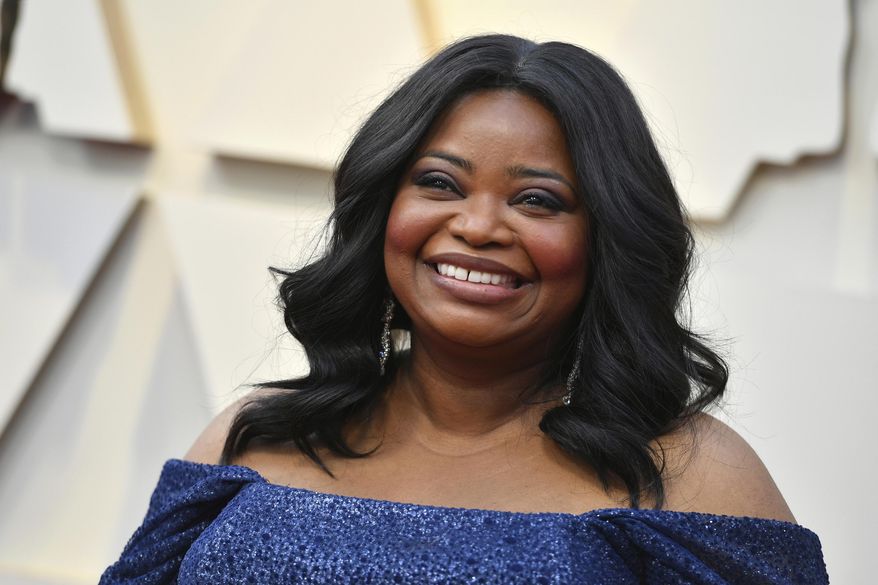 FILE - In this Sunday, Feb. 24, 2019, file photo, Octavia Spencer arrives at the Oscars at the Dolby Theatre in Los Angeles. Spencer will be honored by the Gay, Lesbian and Straight Education Network with its Inspiration Award at a gala in October 2019, in Beverly Hills, Calif. (Photo by Jordan Strauss/Invision/AP, File)