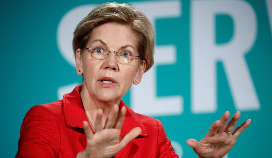 Elizabeth Warren, who has made &quot;I have a plan for that&quot; the catchphrase for the campaign, rolls out spending proposals on an almost weekly basis. (Associated Press/File)