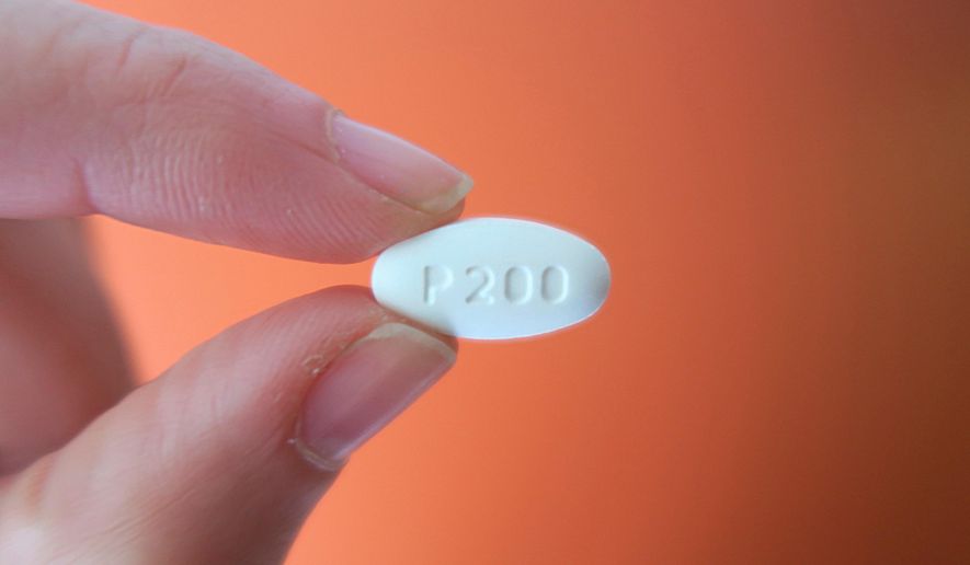 This undated photo provided by the TB Alliance in August 2019 shows the drug pretomanid. On Wednesday, Aug. 14, 2019, the U.S. Food and Drug Administration approved pretomanid, the first tuberculosis drug developed by a nonprofit group. The TB Alliance was formed to come up with better treatments for the pulmonary disease. (TB Alliance via AP)