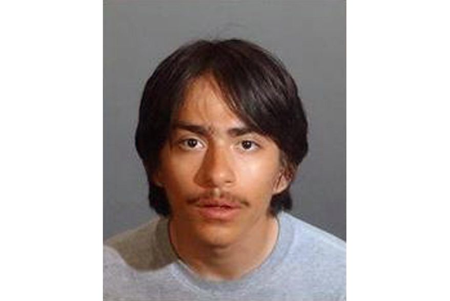 This undated photo provided by the Los Angeles County Sheriff's Office shows Eddie Alvirez, 18, as authorities seek the public's help in finding him. His 13-year-old sister was shot and killed in her Lancaster, Calif., home Tuesday, Aug. 13, 2019, and deputies are searching for Alvirez, who they say is a suspect, authorities said. Alvirez is believed to have run off with the handgun after the incident occurred around 5:45 p.m. "We just hope Eddie doesn't hurt anybody else or hurt himself," Sgt. Richard Biddle told the Los Angeles Times. (Los Angeles County Sheriff's Office via AP)