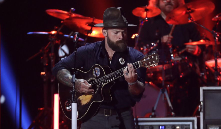In this Wednesday, June 5, 2019 file photo Zac Brown performs at the CMT Music Awards in Nashville, Tenn. Brown has lost a bid to limit public access to his property in Alaska. Brown had asked the Kenai Peninsula Borough Planning Commission to remove easements the access along his property in hills above Homer, a small city on Kachemak Bay on Alaska's Kenai Peninsula. (AP Photo/Mark Humphrey,File)