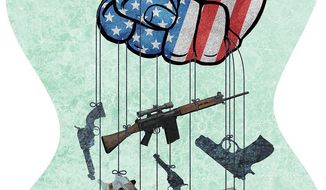 Mandatory Confiscation Illustration by Greg Groesch/The Washington Times