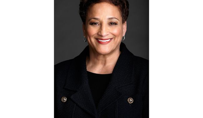 In this undated image provided by AARP, Jo Ann Jenkins, who is the CEO of AARP, poses for a photo. Jenkins joined AARP, the world’s largest nonprofit, nonpartisan membership organization, in 2010 and became CEO in 2014. Previously she was chief operating officer at the Library of Congress, one of her many roles in public service. (AARP via AP)