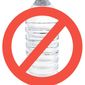 Illustration on banning plastic water bottles by Alexander Hunter/The Washington Times