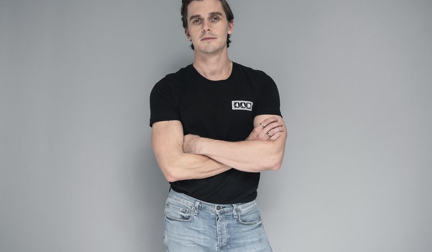 This July 31, 2019 photo shows Antoni Porowski, a cast member in the Netflix series &amp;quot;Queer Eye,&amp;quot; posing for a portrait in New York to promote his new cookbook &amp;quot;Antoni in the Kitchen.&amp;quot; (Photo by Christopher Smith/Invision/AP)