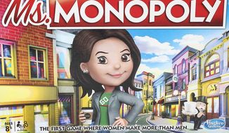 Hasbro will release Ms. Monopoly to major retailers in September 2019. (Image: Hasbro Gaming via Walmart.com pre-order landing page)