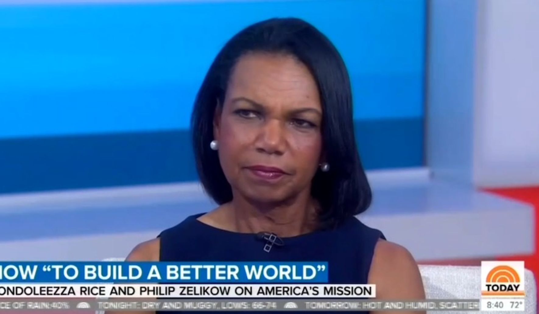 Condoleezza Rice quashes NBC anchor’s suggestion that Russia elected ‘Trump over Hillary Clinton’