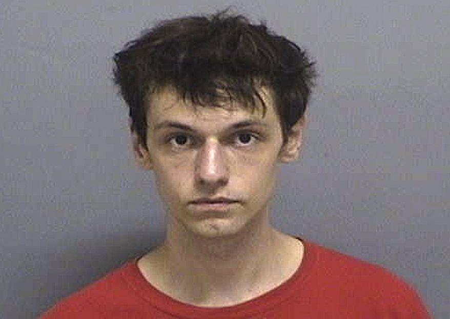 This file photo shows the booking photo released by the Westerly, R.I., Police Department showing Richard Joseph McEwan, of Milford, N.J., arrested on Friday, Aug. 30, 2019, and charged with breaking into Taylor Swift&#39;s oceanfront house in Westerly. The man charged with breaking into singer Taylor Swifts Rhode Island mansion is accused of causing more than $20,000 damage to President Donald Trumps New Jersey golf course. (Westerly Police Department via AP) **FILE**