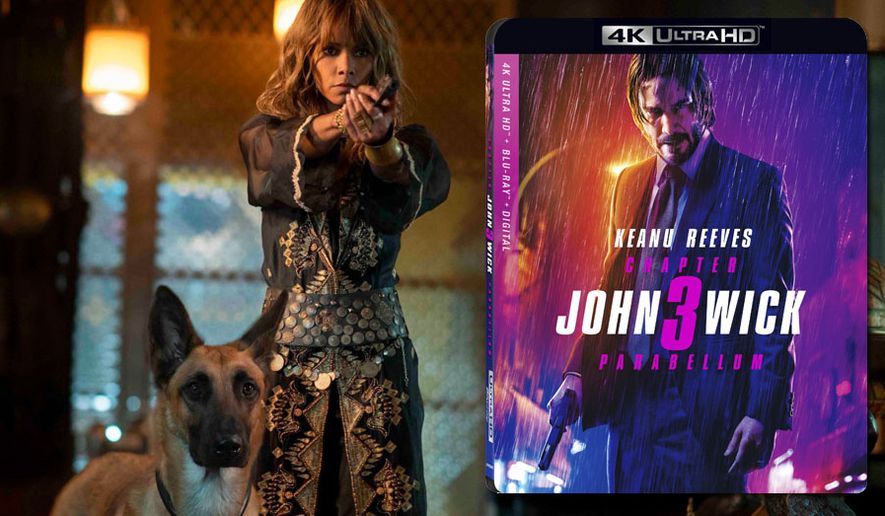 Halle Berry and one of her best friends from &quot;John Wick: Chapter 3 – Parabellum,&quot; now available on 4K Ultra HD from Lionsgate Home Entertainment.