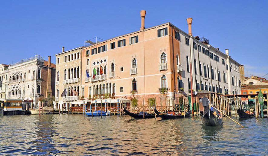 The Ca’ Sagredo Hotel in Venice, Italy (Photograph by Alison Reynolds / Special to The Washington Times)