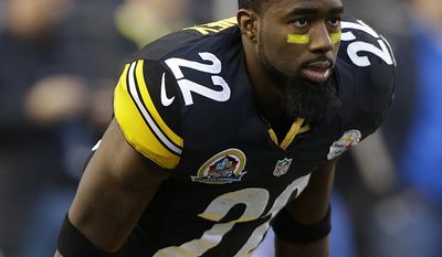Pittsburgh Steelers running back Chris Rainey was arrested for striking his girlfriend after a fight over a cell phone on Jan. 10, 2013. The running back was cut by the Steelers hours after his arrest.. (AP Photo/LM Otero)