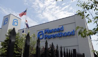  In this June 4, 2019, file photo, a Planned Parenthood clinic is photographed in St. Louis. (AP Photo/Jeff Roberson, File)