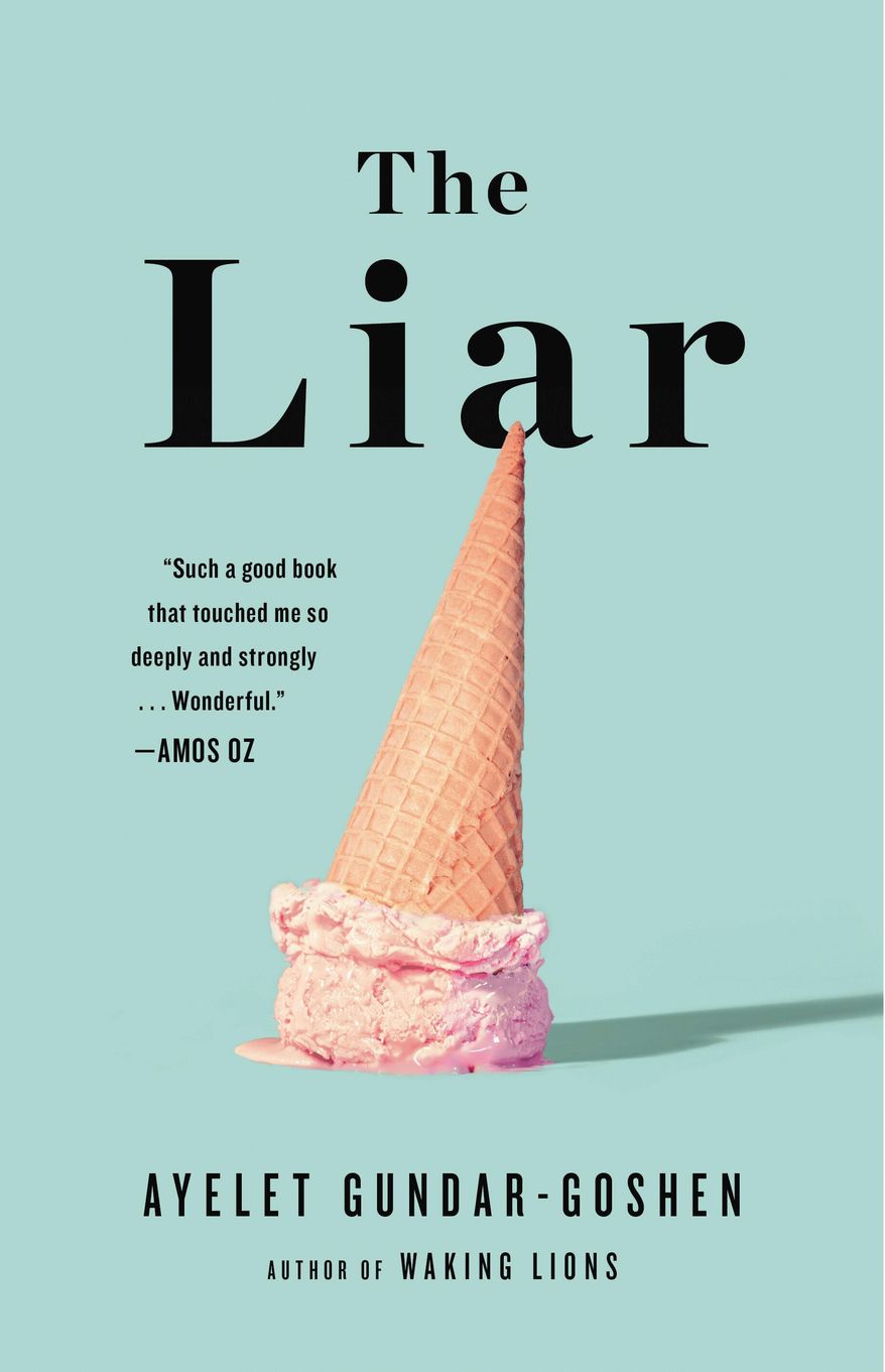 This cover image released by Little, Brown and Co. shows "The Liar," by Ayelet Gundar-Goshen. (Little, Brown and Co. via AP)