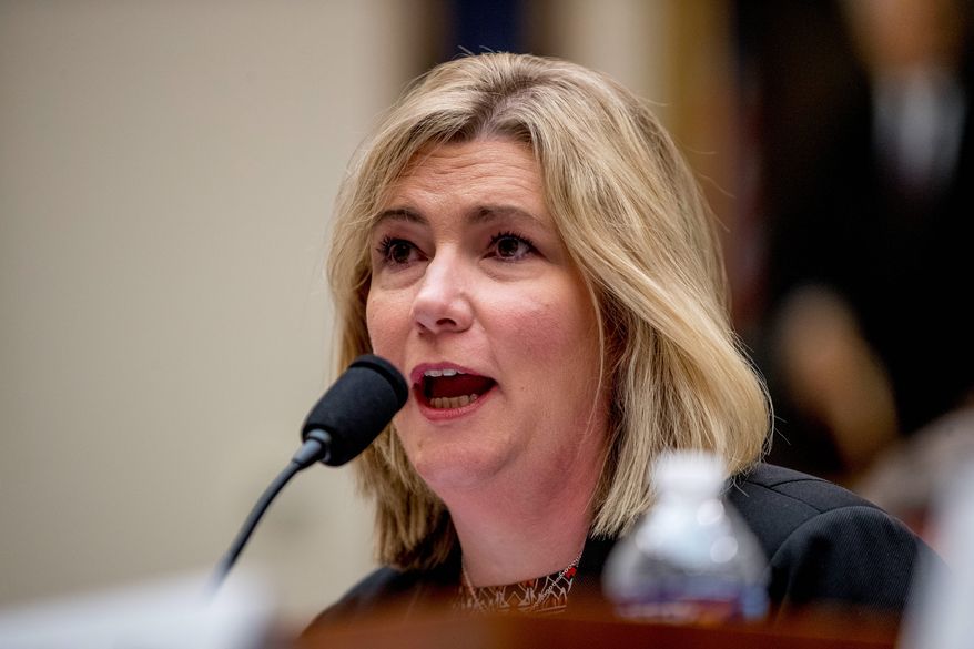 "I'm here to ask you to do something," Nan Whaley, mayor of Dayton, Ohio, said at a House Judiciary Committee hearing on assault weapons on Wednesday. (Associated Press)