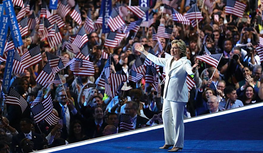 Presidential candidate Hillary Clinton in 2016. (Associated Press)