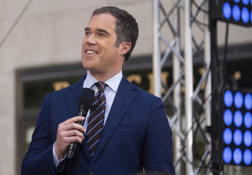 Peter Alexander appears on NBC&#39;s Today show at Rockefeller Plaza on Friday, July 12, 2019, in New York. (Photo by Charles Sykes/Invision/AP)