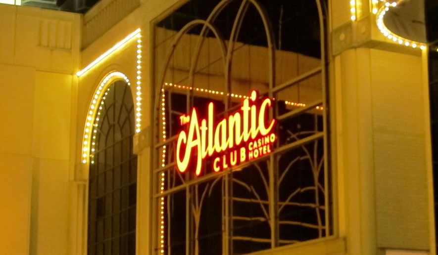 This Jan. 12, 2014 photo shows the Atlantic Club Casino Hotel in Atlantic City N.J., hours before it shut down. On Oct. 1, 2019, its current owner, a Florida real estate company, said it has sold the property to Colosseo Atlantic City, a New York construction firm that plans to operate it as an 800-room non-gambling hotel. (AP Photo/Wayne Parry)