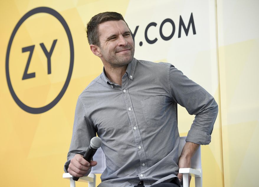 In this July 21, 2018, file photo Allbirds co-founder Tim Brown speaks at OZY Fest in Central Park in New York. Online shoe brand Allbirds plans to more than double its store count next year, hoping to reach shoppers who want to touch and try on their wool shoes. (Photo by Evan Agostini/Invision/AP, File)