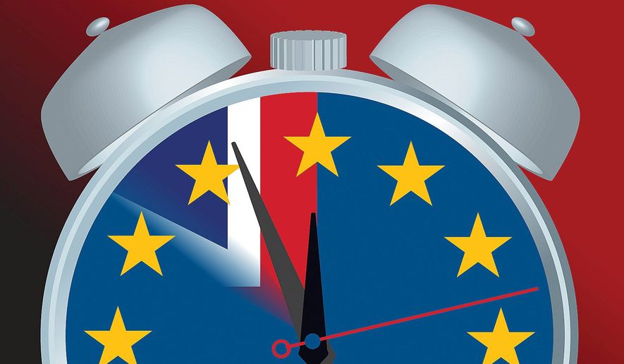 Halloween Brexit deadline illustration by Linas Garsys
