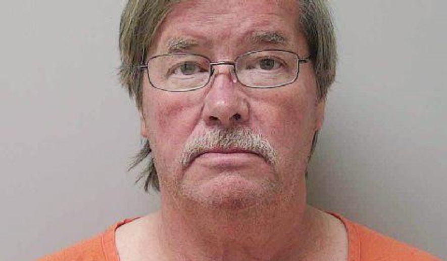 This Oct. 3, 2019 photo provided by the Marathon County (Wis.) Sheriff's Office shows Henry West. Prosecutors say West, who is charged with killing one person and wounding two others at a cemetery where he once worked booby-trapped his apartment with bombs for police to find. (Marathon County Jail via AP)