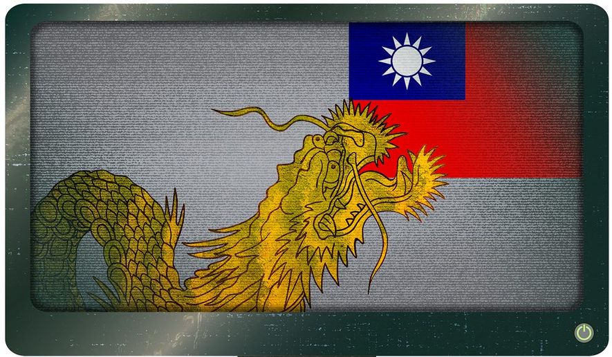 China Threat to Taiwan Illustration by Greg Groesch/The Washington Times