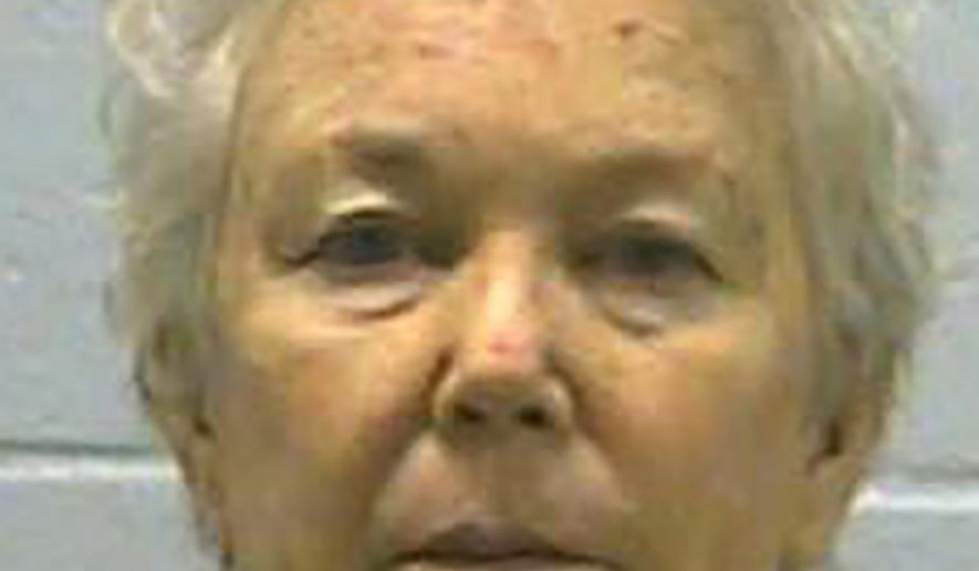This Jan. 15, 2018 photo provided by the Oklahoma Department of Corrections shows Rebecca Faith Clark. Clark's murder and child abuse convictions in the death of her 7-year-old adopted son, although the boy's remains have never been found since his 2006 disappearance, were upheld Thursday, Oct. 24, 2019 by the Oklahoma Court of Criminal Appeals. (Oklahoma Department of Corrections via AP)