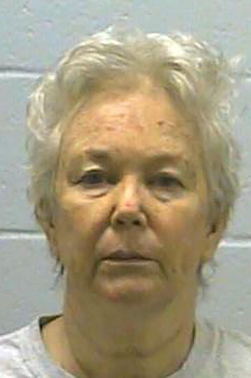 This Jan. 15, 2018 photo provided by the Oklahoma Department of Corrections shows Rebecca Faith Clark. Clark's murder and child abuse convictions in the death of her 7-year-old adopted son, although the boy's remains have never been found since his 2006 disappearance, were upheld Thursday, Oct. 24, 2019 by the Oklahoma Court of Criminal Appeals. (Oklahoma Department of Corrections via AP)
