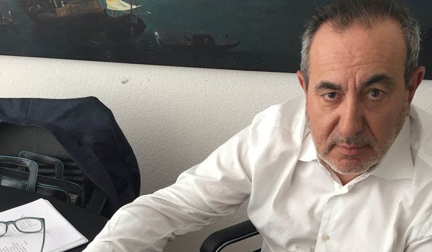 Maltese professor Joseph Mifsud pictured in May 2018. Photo provided by his lawyer, Stephan Roh.