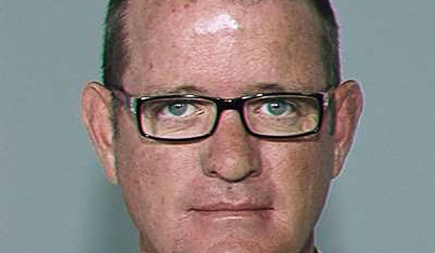 FILE - This undated photo provided by the Maricopa County Sheriff's Office shows Stephen Gore, the owner of a now-closed Phoenix body donation facility who in 2015 pleaded guilty to a felony charge for his role in mishandling donations of human remains. Lawyers are scheduled to make opening statements Monday, Oct. 28, 2019, at a civil trial against Gore's company for allegedly mishandling donated bodies. (Maricopa County Sheriff's Office via AP, File)