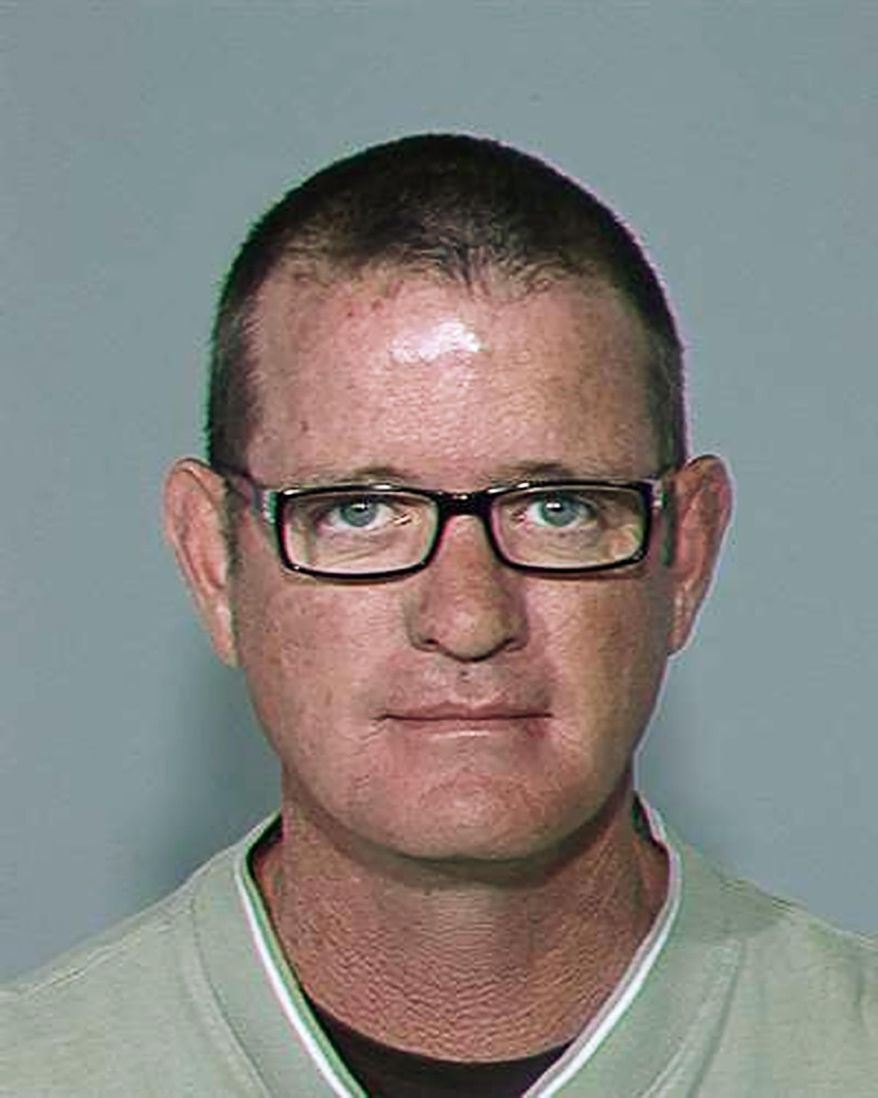 FILE - This undated photo provided by the Maricopa County Sheriff's Office shows Stephen Gore, the owner of a now-closed Phoenix body donation facility who in 2015 pleaded guilty to a felony charge for his role in mishandling donations of human remains. Lawyers are scheduled to make opening statements Monday, Oct. 28, 2019, at a civil trial against Gore's company for allegedly mishandling donated bodies. (Maricopa County Sheriff's Office via AP, File)