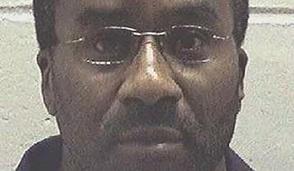This undated photo made available by the Georgia Department of Corrections, shows inmate Ray Jefferson Cromartie in custody. Georgia&#39;s highest court has stepped in and temporarily halted Cromartie&#39;s execution scheduled for Wednesday, Oct. 30, 2019. Cromartie was to receive a lethal injection at the state prison in Jackson for the April 1994 killing of convenience store clerk Richard Slysz in Thomasville. The Georgia Supreme Court issued a stay of execution, saying &amp;quot;it appears that the pending execution order may be void.&amp;quot;  (Georgia Department of Corrections via AP)