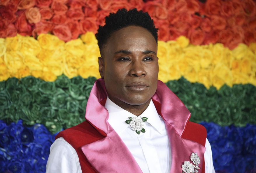 This June 9, 2019, file photo shows singer-actor Billy Porter at the 73rd annual Tony Awards in New York. Porter will participate in the Macy's Thanksgiving Day Parade in New York City on Nov. 23. (Photo by Evan Agostini/Invision/AP, File)
