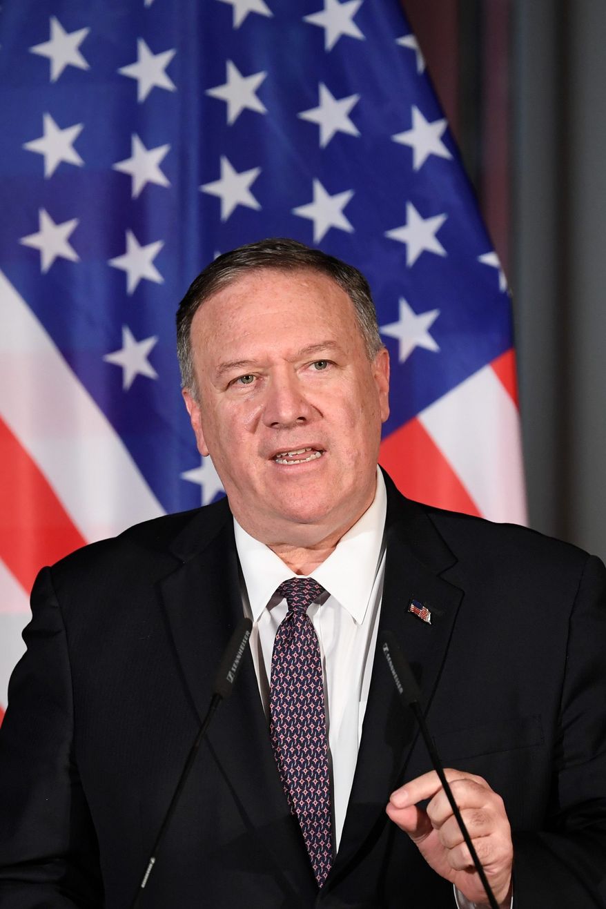&quot;China&#39;s repressive campaign in Xinjiang is not about terrorism,&quot; Secretary of State Mike Pompeo said. &quot;[It&#39;s] about China&#39;s attempt to erase its own citizens&#39; Muslim faith and culture.&quot; (ASSOCIATED PRESS)