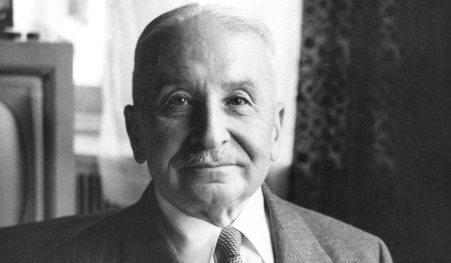 Ludwig von Mises (Courtesy Ludwig von Mises Institute) [CC BY-SA 3.0 (http://creativecommons.org/licenses/by-sa/3.0/)]
