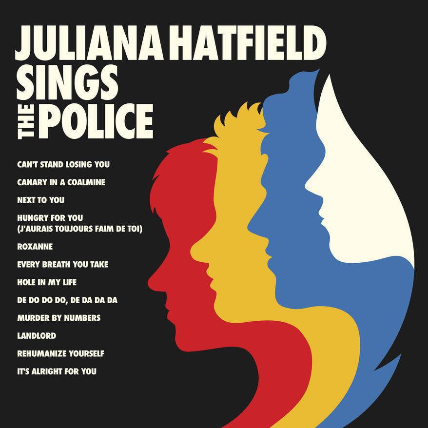 This cover image released by American Laundromat Records shows &amp;quot;Juliana Hatfield Sings The Police,&amp;quot; by Juliana Hatfield. (American Laundromat Records via AP)