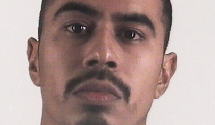 This undated photo provided by the Tarrant County Jail shows Hector Acosta-Ojeda. A jury has found the North Texas man guilty of capital murder in the fatal shooting and beheading of his roommate and fatal shooting of the roommate's 17-year-old girlfriend as she tried to flee. (Tarrant County Jail via AP)