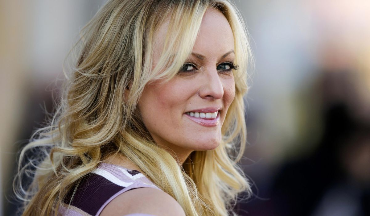 NextImg:Stormy Daniels’ morning musing: ‘Anything exciting going on today?’