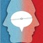 Illustration on finding common ground politically by Linas Garsys/The Washington Times