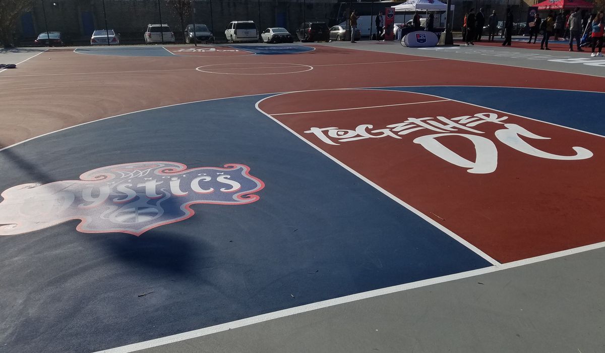 Monumental Sports and Entertainment Foundation cuts ribbon on refurbished rec courts in Ward 8 - Washington Times