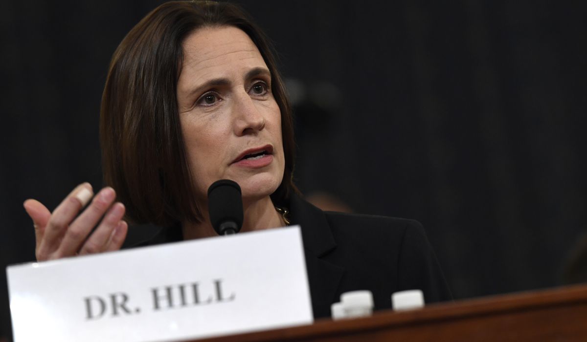 Fiona Hill says ‘Ukraine bet on the wrong horse’ in 2016 by backing Hillary