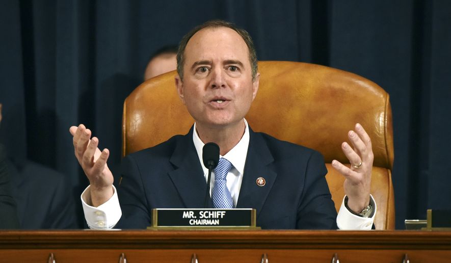 &quot;If the Senate wants to call me as a witness, then they pretty much made the decision not to take this process seriously,&quot; said Rep. Adam B. Schiff, California Democrat and chairman of the House Permanent Select Committee on Intelligence. (Associated Press/File)