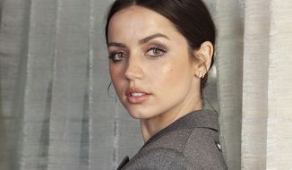 This Nov. 16, 2019 photo shows actress Ana de Armas posing for a portrait to promote her film &amp;quot;Knives Out&amp;quot; at The Four Seasons Hotel in Los Angeles. (Photo by Rebecca Cabage/Invision/AP)