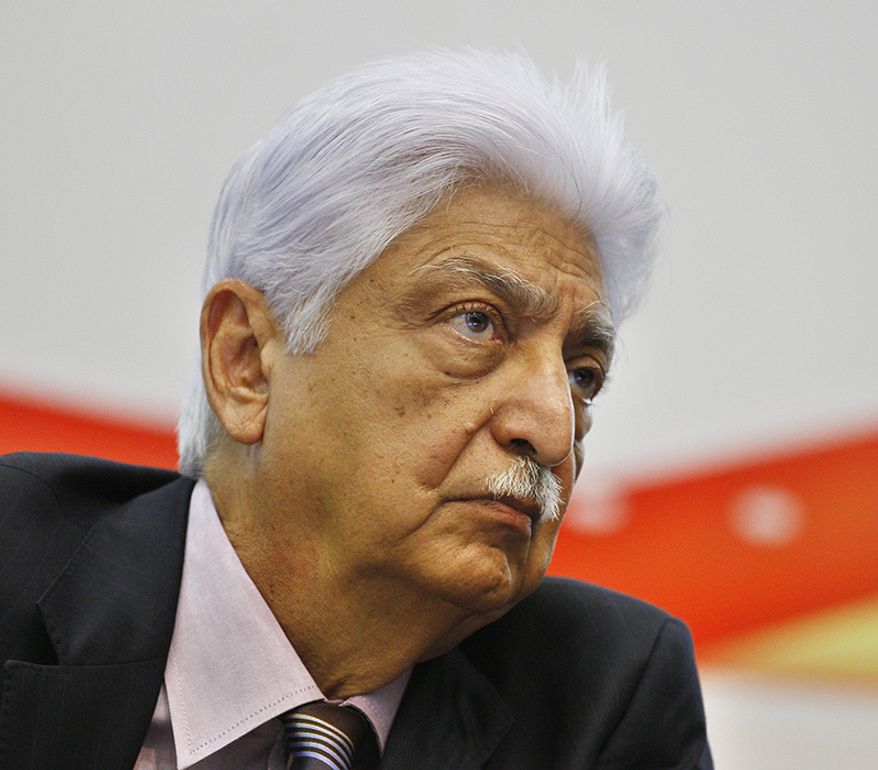 15. Azim Premji, Wipro Ltd. $18.2 billion
Wipro Ltd. Chairman Azim Premji listens to a question from a journalist after announcing the company's quarterly financial results at the firm's headquarters in Bangalore, India, Tuesday, July 24, 2012. Wipro's June quarter profit rose 18 percent from a year earlier but it said growth would stall as economic uncertainty in Europe and the US, both crucial export markets, hits India's multibillion dollar outsourcing industry, sending its shares into a tailspin. (AP Photo/Aijaz Rahi)