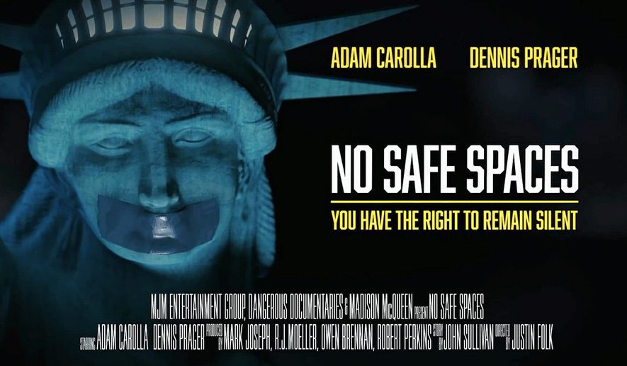 &quot;No Safe Spaces,&quot; an independent film tracking threats against free speech, will expand into major cities thanks to a warm public reception. (MJM Productions)