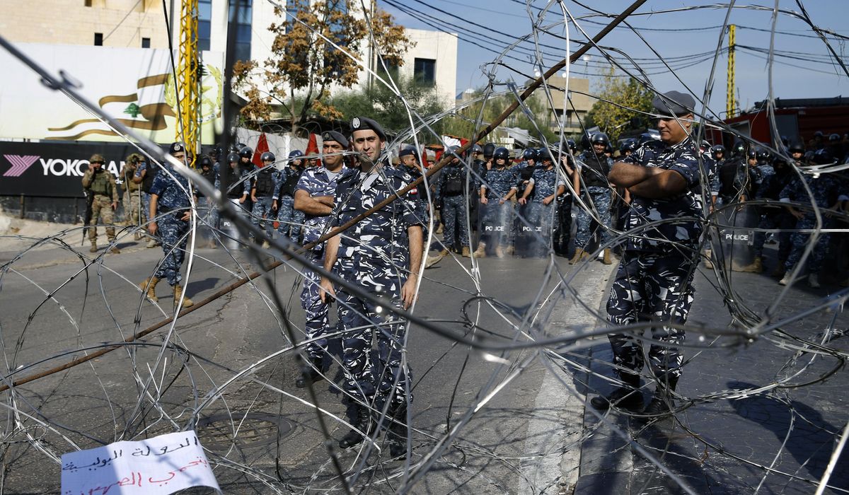 Protesters blast US official near US Embassy in Lebanon
